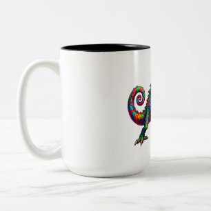 Prismatisches Chamäleon-Burst Zweifarbige Tasse