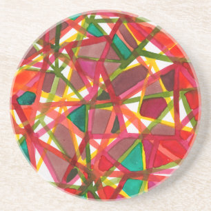 Prismatisches II Getränkeuntersetzer