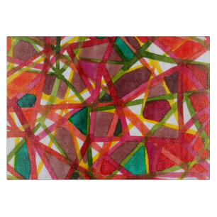 Prismatisches II Schneidebrett