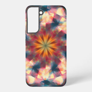 Prismatisches kaleidoskopisches psychedelisches Ma Samsung Galaxy Hülle