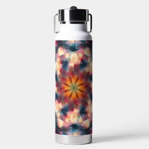 Prismatisches Kaleidoskopisches Psychedelisches Ma Trinkflasche