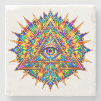 Prismatisches Morgenauge Steinuntersetzer