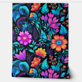 Prismatisches Petalscape Botanisch Tapete