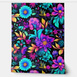 Prismatisches Petalscape Botanisch Tapete