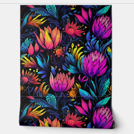 Prismatisches Petalscape Botanisch Tapete