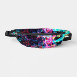 Prismatisches Spektrum–Abstraktes Kristallmosaik-D Bauchtasche
