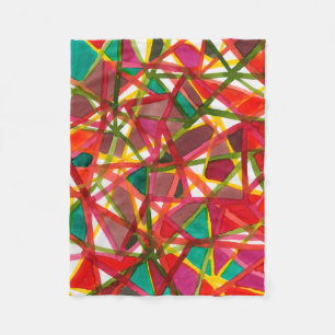 Prismatismus II Fleecedecke