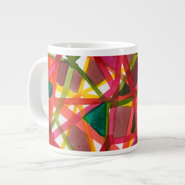 Prismatismus II Jumbo-Tasse (Vorderseite Links)