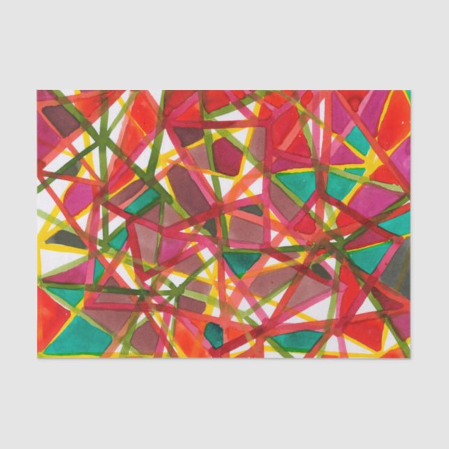 Prismatismus II Seidenpapier (Vorderseite)