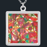 Prismatismus II Versilberte Kette<br><div class="desc">Muster</div>