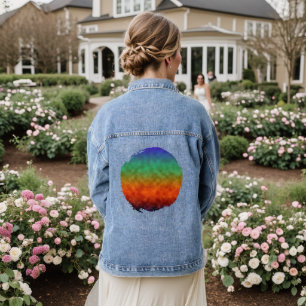 Prismen Horizont Jeansjacke