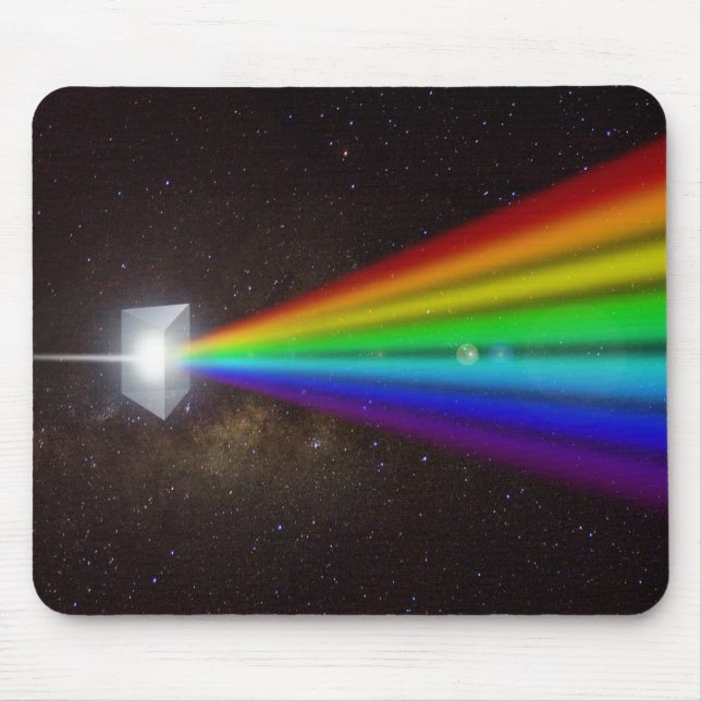 Prismenfarbspektrum Mousepad (Vorne)