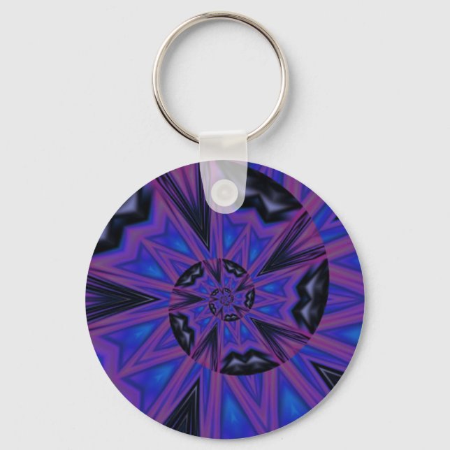Prismenspirale Schlüsselanhänger (Vorderseite)