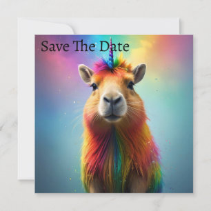 Prismhorn: Das Regenbogen-Capybaraicorn Save The Date