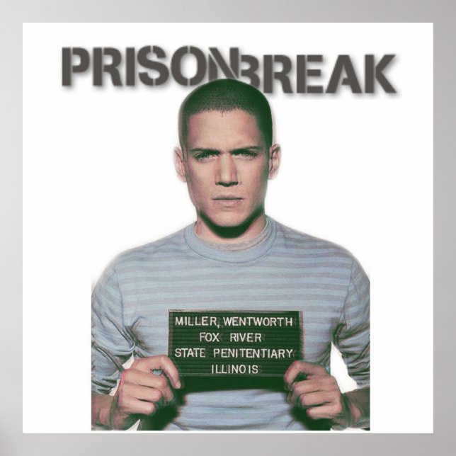 PRISON BREAK POSTER (Vorne)