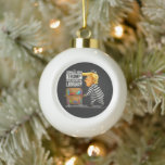 Prison Trump Presidential Library Keramik Kugel-Ornament<br><div class="desc">Prison Trump Presidential Library</div>