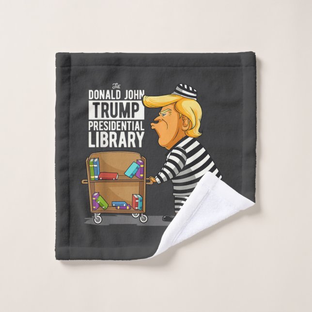 Prison Trump Presidential Library Waschlappen (Waschlappen)