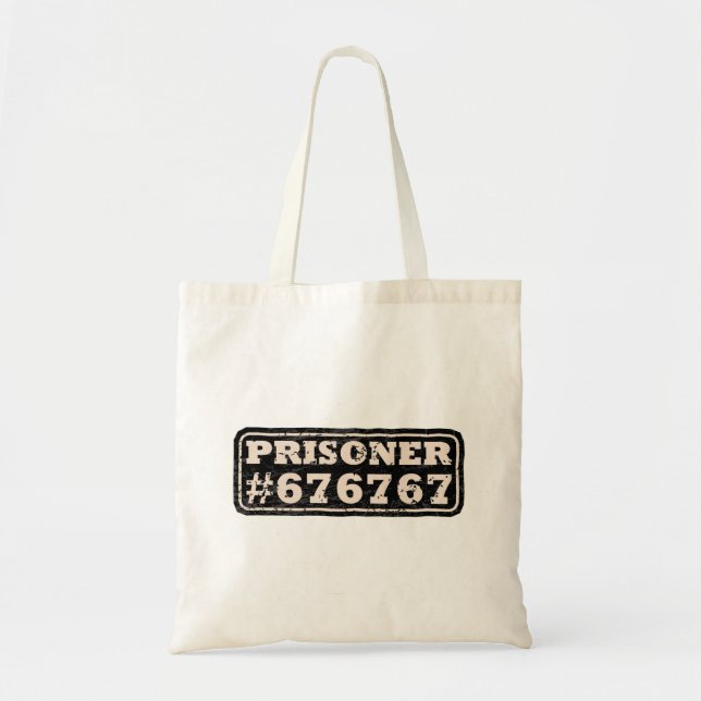 Prisoner 67 Meme Tragetasche (Vorne)