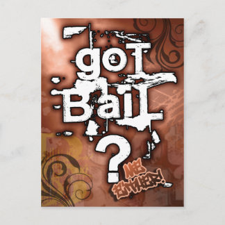PrisonSong - Got Bail? Postkarte