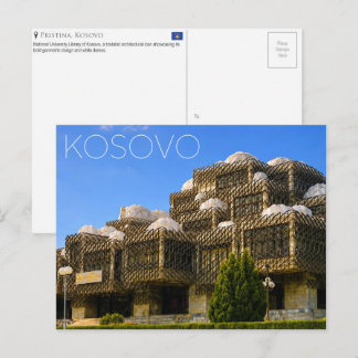 Pristina, Kosovo Reise-Postkarte Postkarte