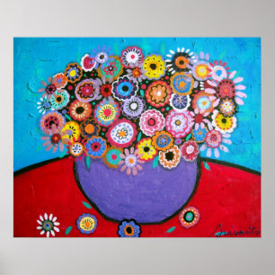 PRISTINE BLUMEN POSTER