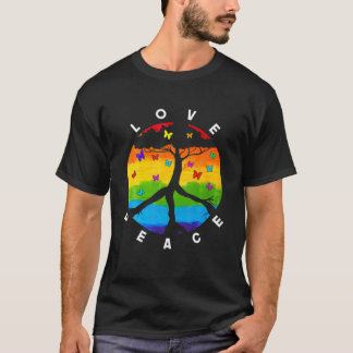 Prith Month Peace Liebe LGBT Geschenk Frieden T-Shirt