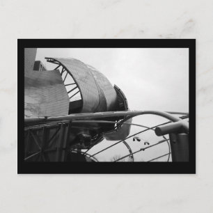Pritzker Pavillon :: Winter (b&w) Postkarte