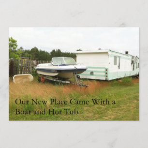 Private Adressenänderung: Boot und Hot Tub Ankündigung