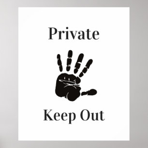 Private Behalt Poster
