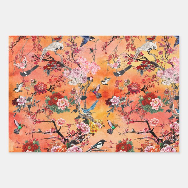 Private Chinese Garden (II) Geschenkpapier Set (Vorderseite)