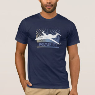 Private Düsenflugzeug T-Shirt