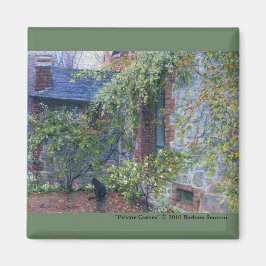 "Private Ecke" Magnet