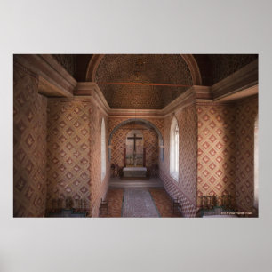 Private Kapelle im Nationalpalast von Sintra Poster