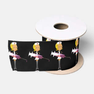 Private Krankenschwester Satinband