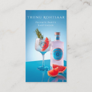 Private Party Barkeeper Coctails Visitenkarte