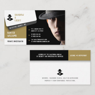 Private Untersuchungen   Detective Beruflich Bu Visitenkarte