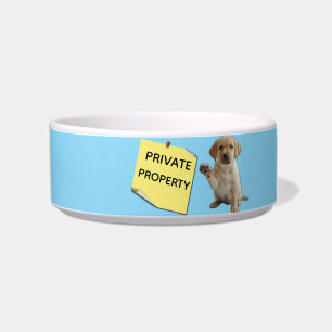 Privateigentum Napf