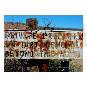 Privateigentumskarte