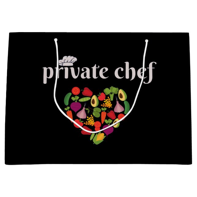 Privater Koch Große Geschenktüte (Vorderseite)