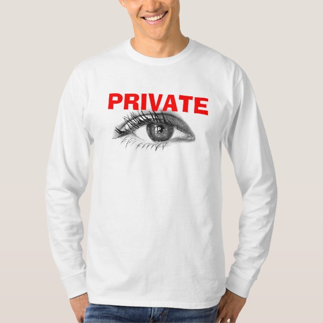 Privates Auge T-Shirt (Vorderseite)