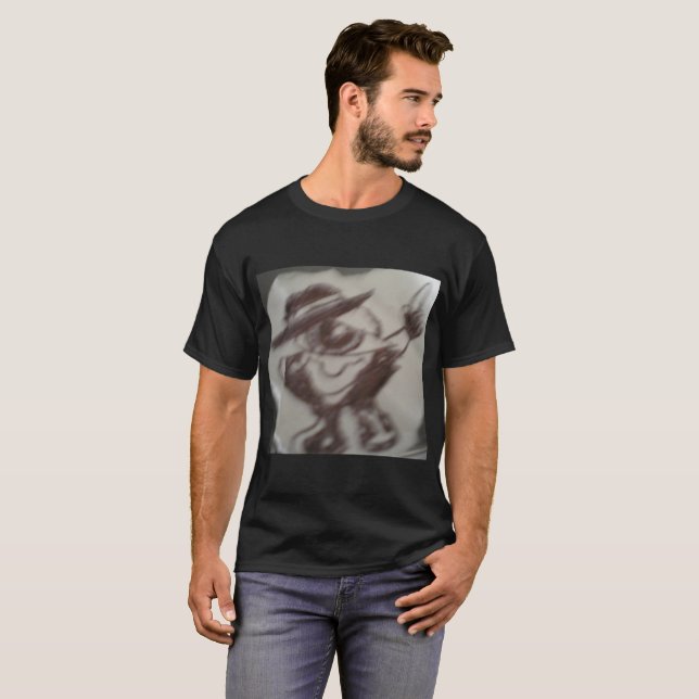 Privates Augen-alien T-Shirt (Vorne ganz)
