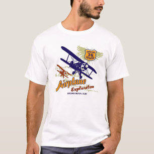 privates Flugzeug T-Shirt