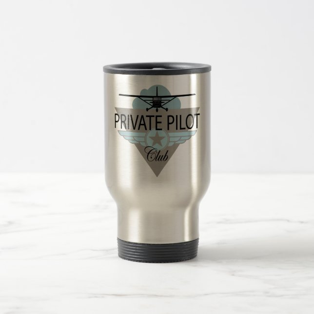 Privates Pilotverein Reisebecher (Mittel)