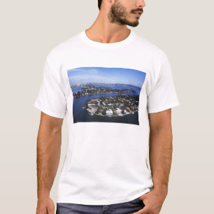 Privathäuser auf einer Insel in der Biscayne Bay, T-Shirt