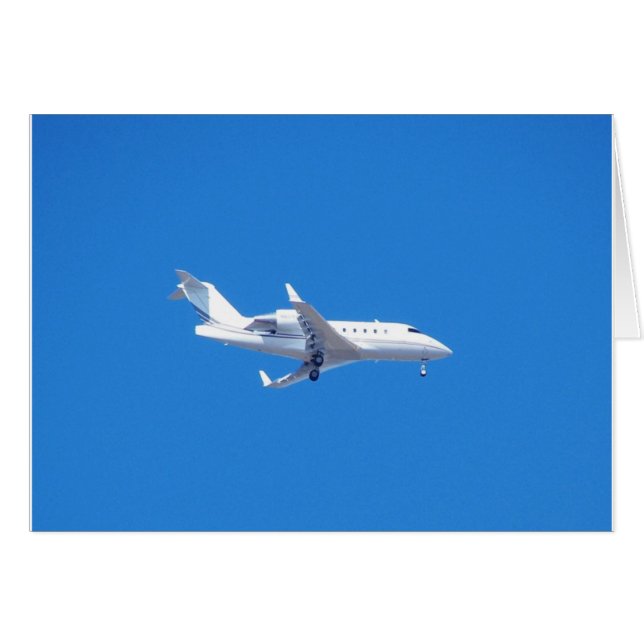 Privatjet. (Vorderseite (Horizontal))