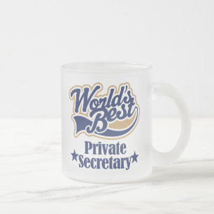 Privatsekretär-Geschenk für (Welten am besten) Mattglastasse