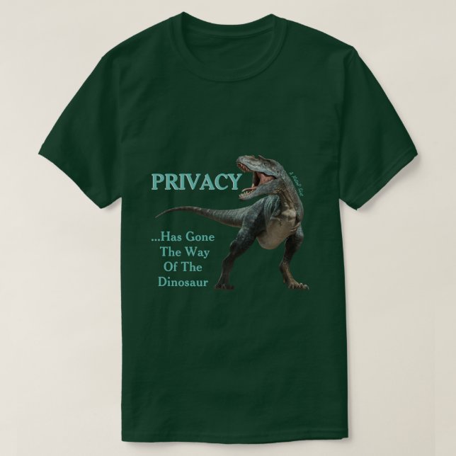 Privatsphäre - Ein MisterP-Shirt T-Shirt (Design vorne)