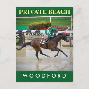 Privatstrand Postkarte