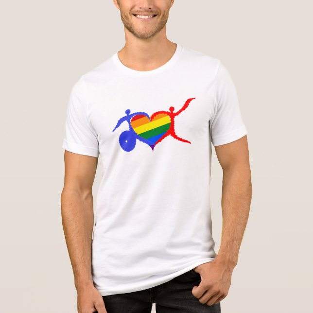 Privilegierter T - Shirt für Behinderte (Vorderseite)