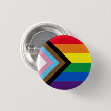 Prix Inklusive Regenbogen Lgbtq Gay Flag Button-Ta